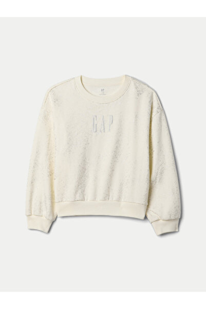 GAP Hanorac pentru fete 628718-01 Ecru