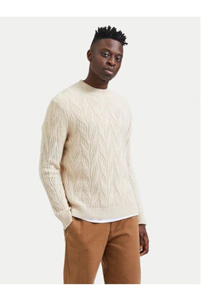 Selected Homme selected homme Men's Sweater 16086686 Beige