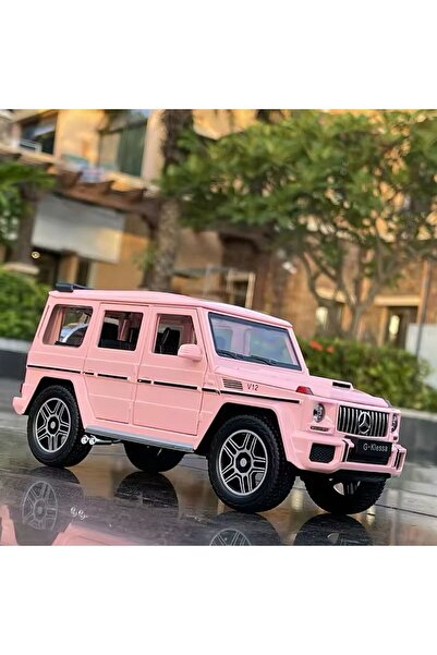 SECTOYS مرسيدس بنز G63 جيب وردي مرسيدس بنز برابوس G 63 جيب دييكاست مجموعة 6 أ...