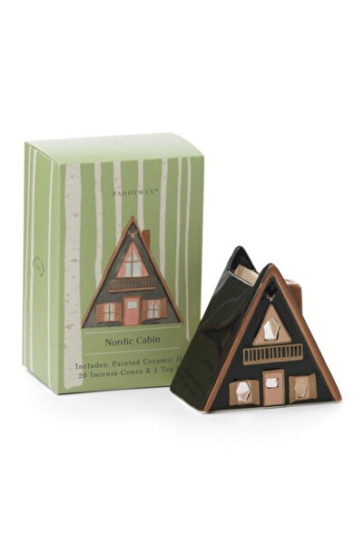 PADDYWAX Nordic Cabin Tütsü ve Tea Light Mumluk