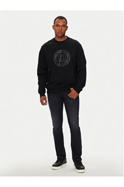 Just Cavalli just cavalli Men's Sweatshirt 77OAIT03 Black