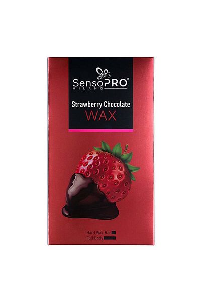 SensoPRO Milano Elastic Hair Removal Wax Strawberry Chocolate, 400g