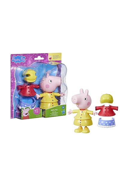 LiderGlobal F8859 Peppa Pig and Family Dressed Figure Set +3 Years