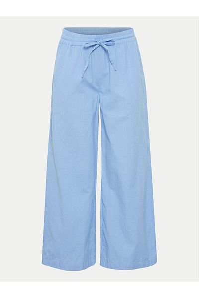 fransa Pantaloni din material textil pentru femei 20614576 albaștri