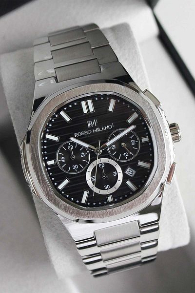 Rosso Milano Rm812632A2 Men's Wrist Watch with Steel Cord