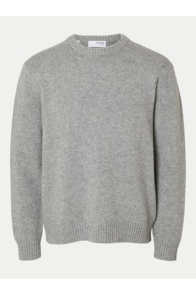 Selected Homme selected homme Men's Sweater 16094643 Gray