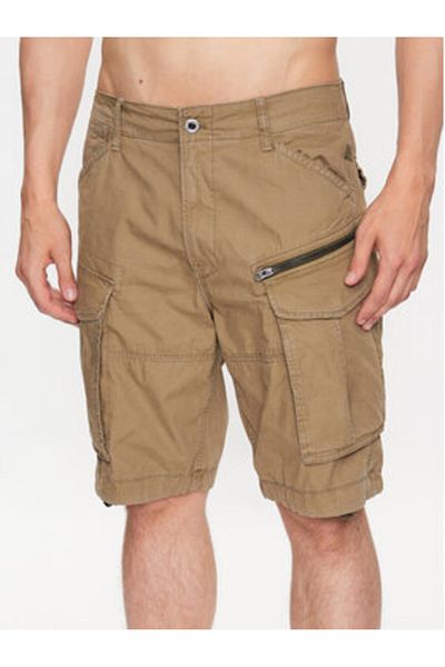 G-STAR RAW Pantaloni scurți din material textil pentru bărbați G-Star Raw D08566-D387 Verzi