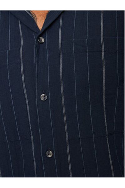 Selected Homme Cămașă bărbătească 16093647 Bleumarin
