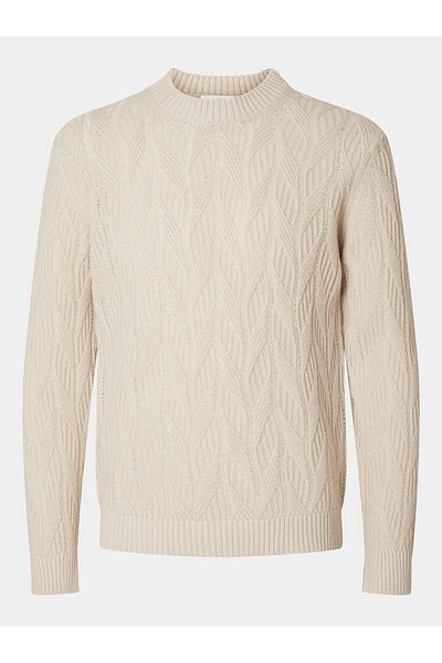 Selected Homme selected homme Men's Sweater 16086686 Beige