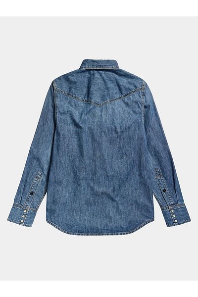 G-STAR RAW Cămașă din denim pentru bărbați G-Star Raw D23006-D539 Albastră