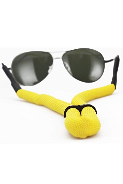 Takı Dükkanı 1 Piece Yellow Waterproof Sports Glasses String