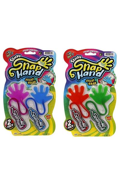 LiderGlobal Jaru 2-Piece Fun Sticky Hand - 86562 1 - 1 Package Price