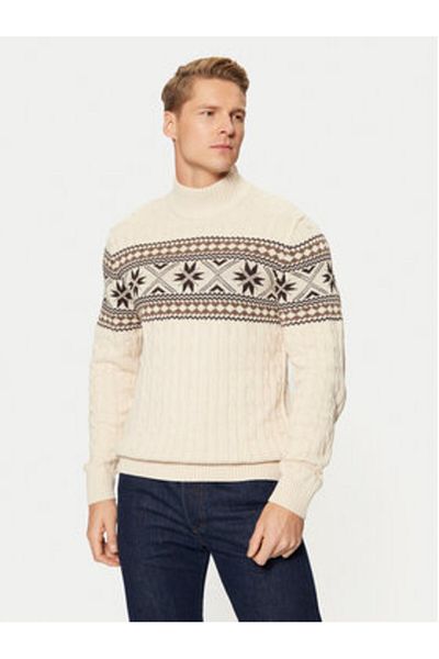 Selected Homme selected homme Men's Turtleneck 16081554 Ecru