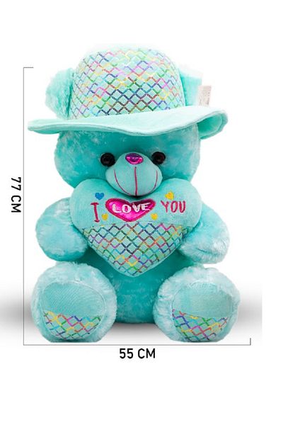 rexa I Love You Message Printed Stuffed Teddy Bear Size 77CMX55CM