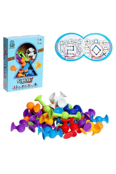 OEM Sibelly building set with silicone suction cups, 36 pieces