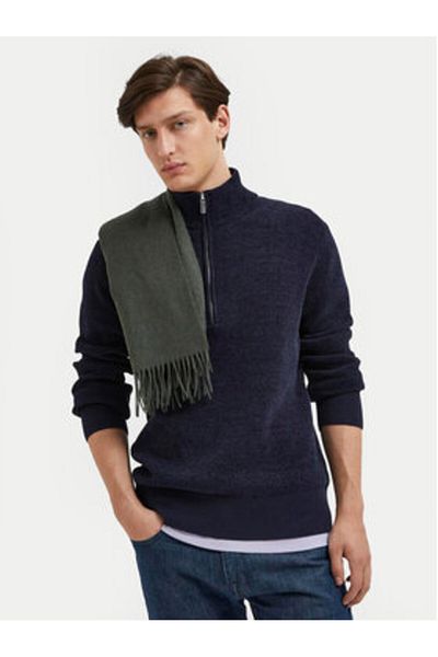 Selected Homme Pulover bărbătesc 16087985 Bleumarin