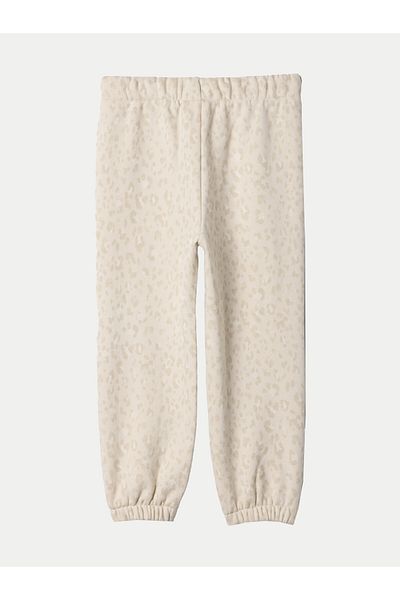 GAP Pantaloni de trening pentru fete 635490-00 Ecru