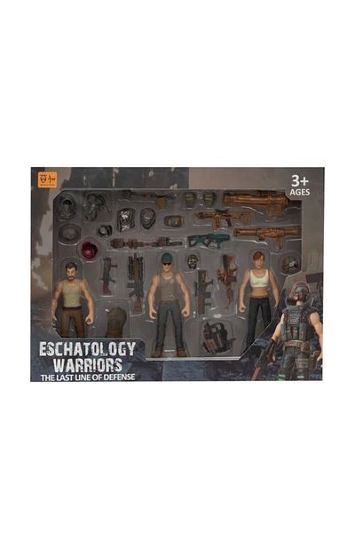 LiderGlobal Commando Set with 3 Figures and Accessories