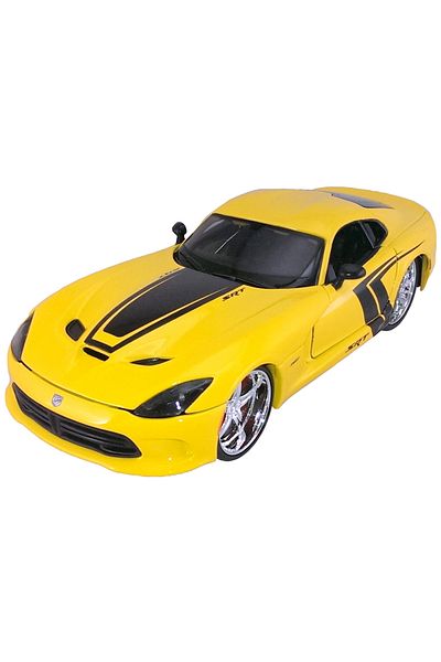 Maisto 2013 SRT دودج فايبر GTS 1:24 موديل سيارة برو رودز أصفر