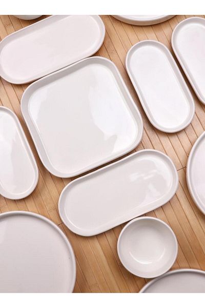 Atbyhome Stonea 15 Piece Ceramic Breakfast Set for 6 People – Breakfast Set Presentation Set
