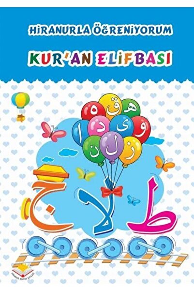 Kitap Kalbi Yayıncılık Hiranur Kuran Elifbası Mavi (5+Yaş) Kur'an Öğreniyorum