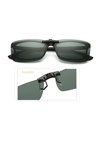 Belletti Polarized oversized sunglasses clip lightweight mechanism epk17