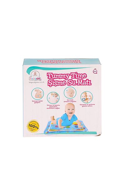 Angoravi 884C Tummy Time Inflatable Water Mat -Birliktoys