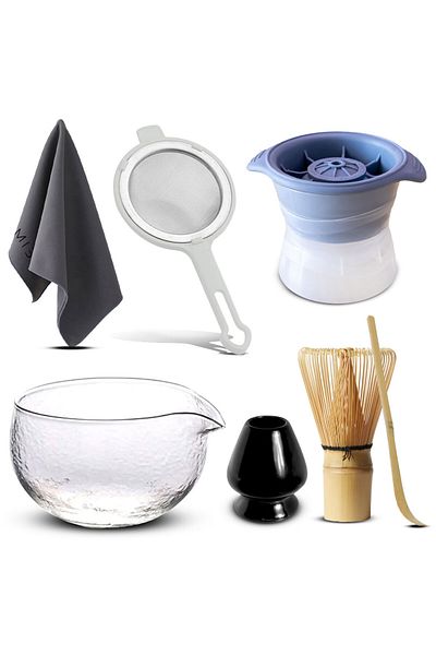 Generic 6 in 1 Japanese Matcha Tea Set Indoor Beverage Shop Tea-making Tools Accessorie