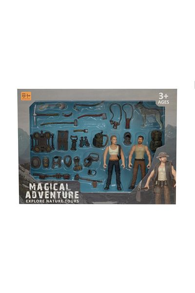 LiderGlobal Commando Set with Female and Male Figures and Accessories