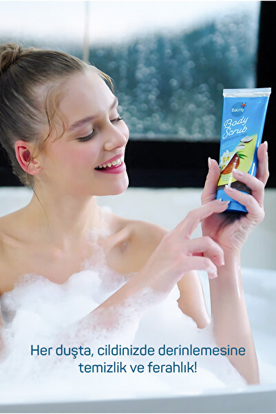 Balmy Hindistan Cevizi & Vanilya Aromalı, Besleyici, Arındırıcı, Nemlendirici Vücut Peelingi 250 g