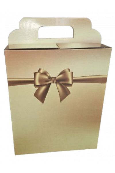 DanyCris All Season Gold Cardboard Gift Box 260x135x325 mm