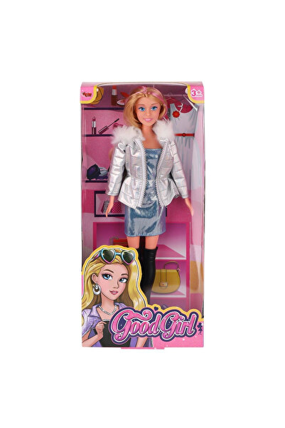 Generic Brand Wg-66770 Shiny Dress Doll with Jacket 29 cm