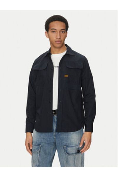 G-STAR RAW Cămașă G-Star Raw pentru bărbați D26470-C973 Bleumarin