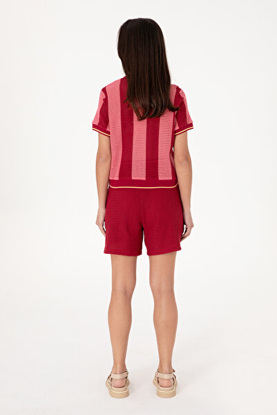 U.S. Polo Assn. Women's Cherry Knitted Shorts 50299894 -Vr223