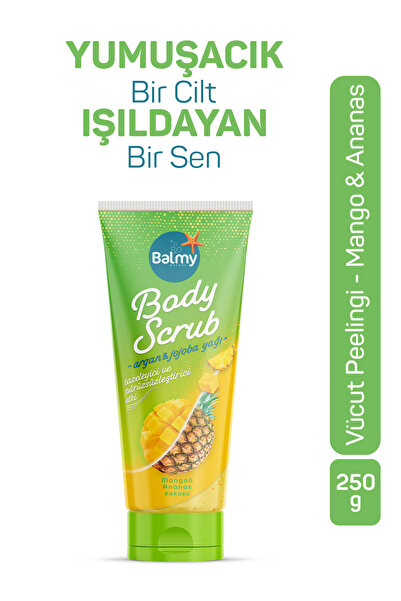 Balmy Mango Ananas Aromalı, Besleyici, Arındırıcı, Nemlendirici Vücut Peeling...