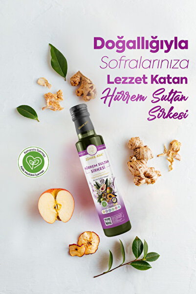 Zühre Ana Hürrem Sultan Sirkesi Doğal Fermantasyon Hurrem Sultan Vinegar 500 Ml