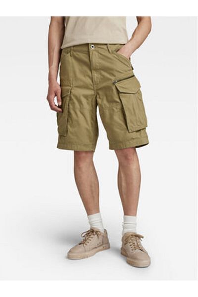G-STAR RAW Pantaloni scurți din material textil pentru bărbați G-Star Raw D08566-D387 Verzi