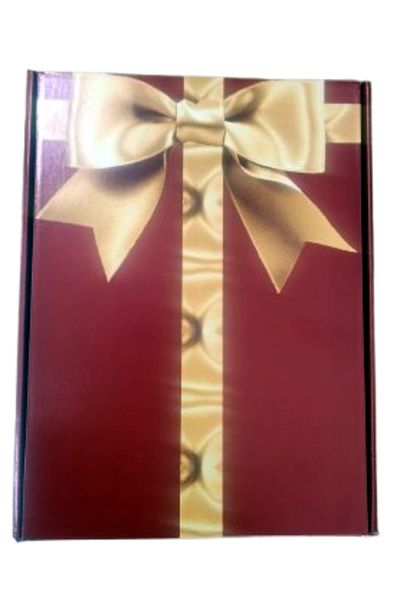 DanyCris Self-Formed Cardboard Gift Box 330x240x90 Cherry