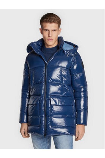 SAVE THE DUCK Jachetă de iarnă pentru bărbați D40292M-LUCK15 bleumarin