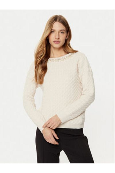 RINASCIMENTO Women's Sweater CFM0011717003 Ecru