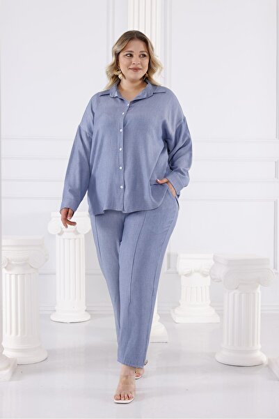 Siyezen Large Size Lyocell Fabric Suit