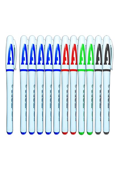 Ropet Set 12 Pix cu gel Multicolor, 0.5mm