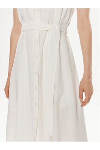 GAP Rochie tip cămașă pentru femei 857655 Ecru