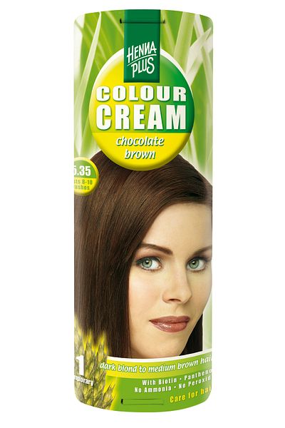 Hennaplus Hennaplus Chocolate Brown Coloring Cream 5.35, 60 ml