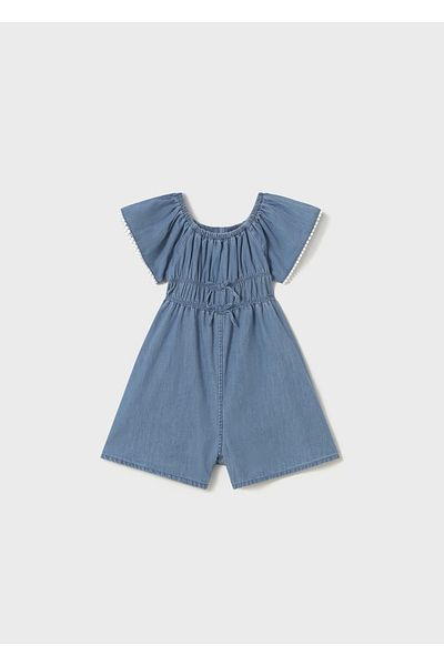 MAYORAL Baby Girl Short Jumpsuit Blue 1838