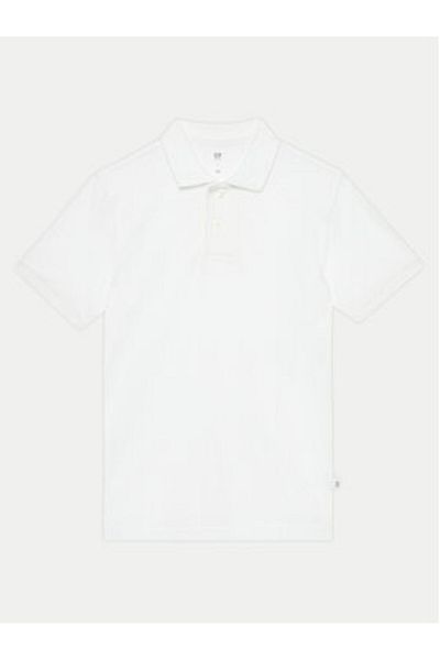 GAP Polo pentru băieți 404943-01 Alb