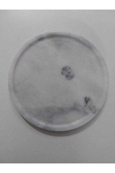 Mudo Concept Marble Bathroom Tray Gray - 27X27X2 cm