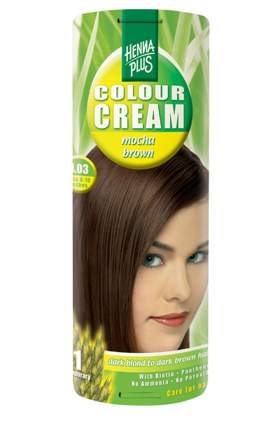 Hennaplus Crema Coloranta Hennaplus Mocha Brown 4.03, 60 ml