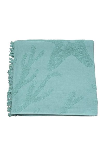 Lady Home Miabella Home Beach Towel 100% Cotton, Fast Drying, Soft, Bath Towel, Tasseled Edge 70X150 cm