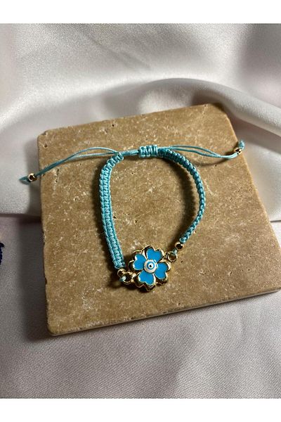 MODA Colorful Hand Knitted Macrame Bracelet